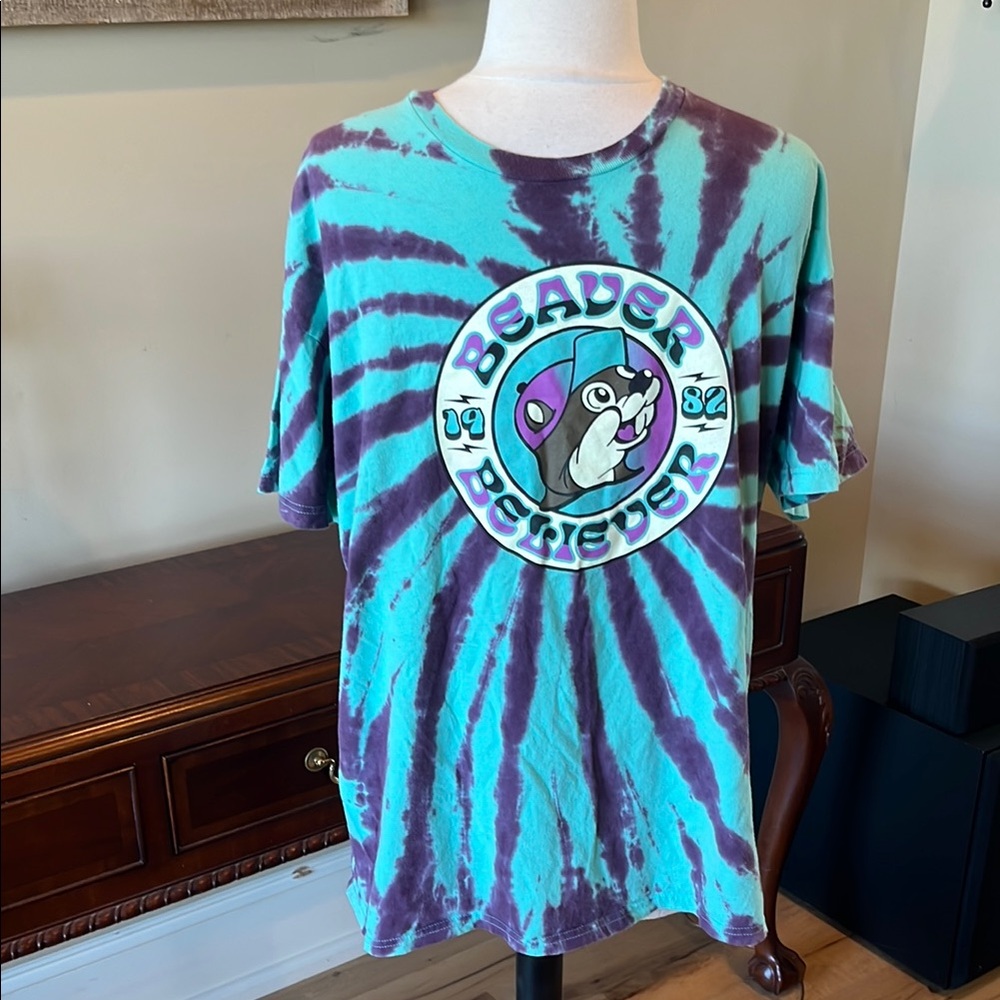 BUC- EES Tie-Dye Beaver Believer T-Shirt